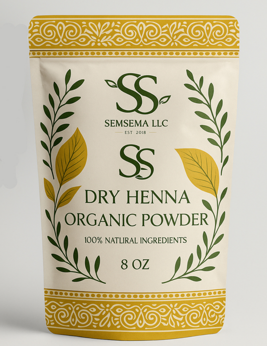 Organic henna hair powder